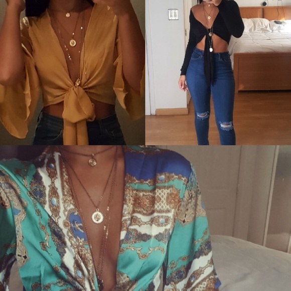 "Rebel" Layered NECKLACE NWOT - Picture 4 of 8